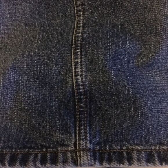 L.E.I denim mini skirt size 9 - Picture 8 of 8